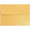 50 Pack A7 Metallic Gold Self-Sealing Envelopes for 5x7 Cards - Bulk Set of Gold Envelopes for Wedding, Birthday Party, Greeting Cards, Thank You Cards